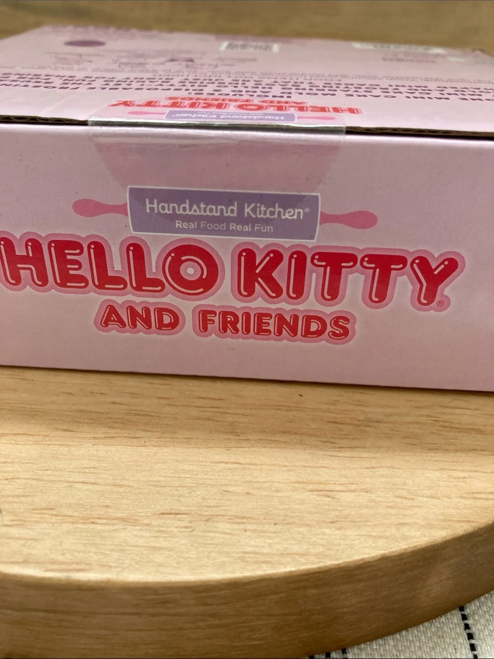 SALE! NWT Hello Kitty Pink Donut Shoppe Mini Cake Making Set